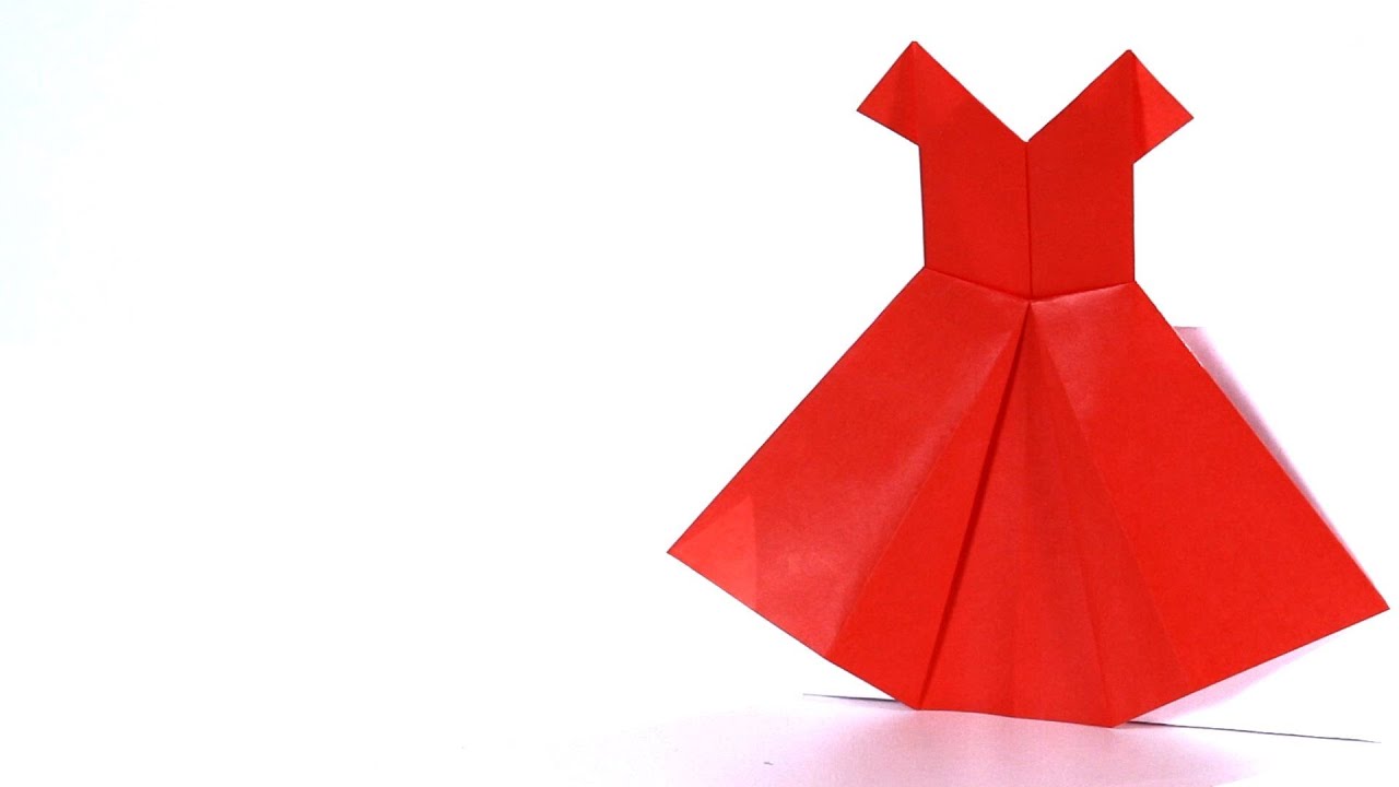 1280x720 How To Make A Dress Origami