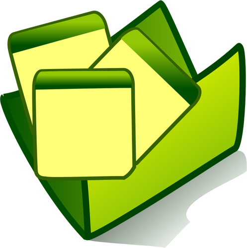 497x500 vector drawing of application folder icon