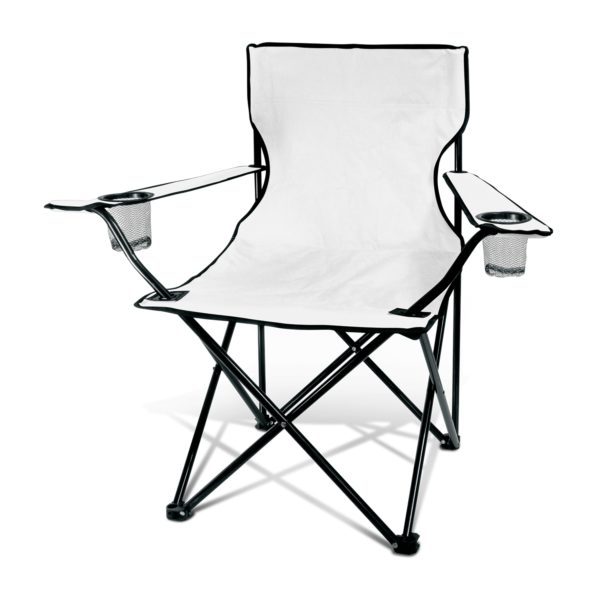 600x600 customised folding chairs with coated steel frame printed beach