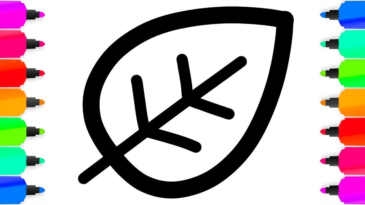 1280x720 Coloring Foliage Glitter Painting For Toddlers And Drawing