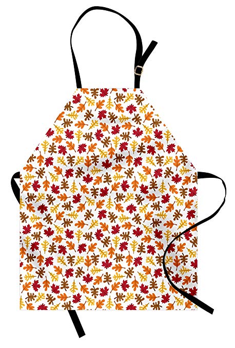 458x679 lunarable autumn fall apron, september leaf pattern