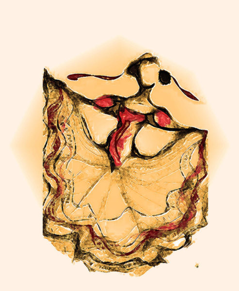 493x600 Folklorico Art