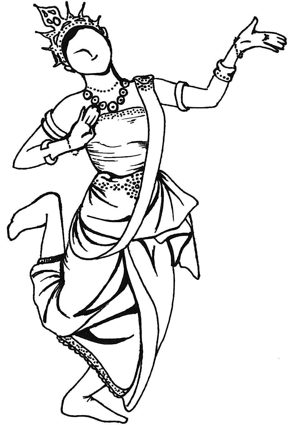 931x1367 Thai Dancer Artwork Of The Day