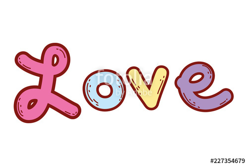 500x334 Love Fonts Drawing Stock Image And Royalty Free Vector