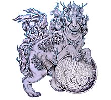 220x200 foo dog art prints