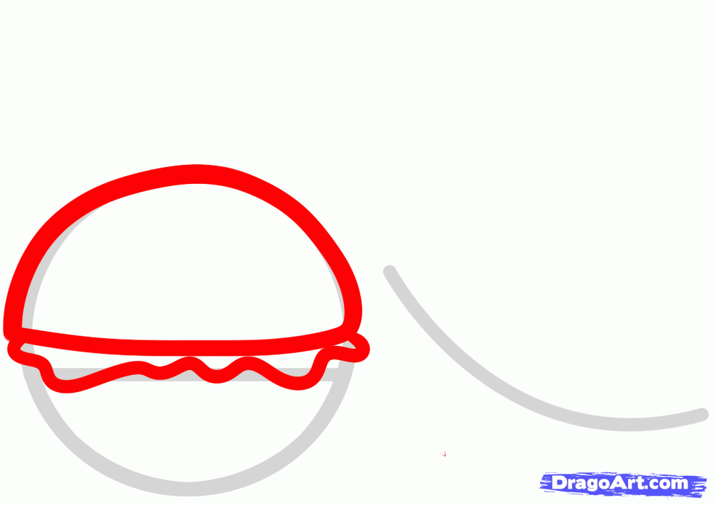 1005x711 How To Draw Food For Kids, Step