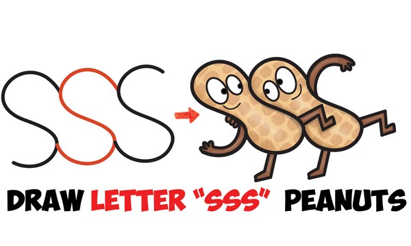 600x359 Cute Food Drawings Step Step