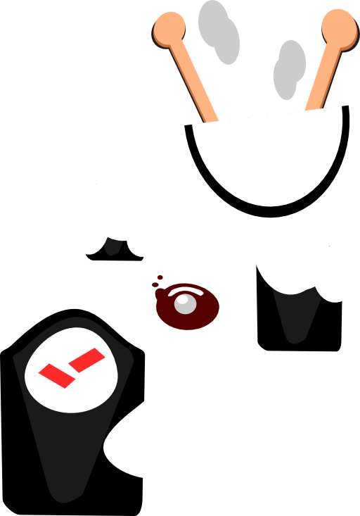 512x733 Simple Food Drawing Clipart