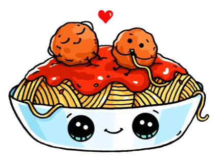 426x315 Spaghetti Artdrawings Cute Food Drawings, Cute Cartoon