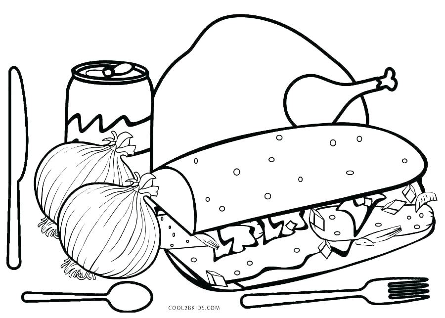 900x643 Printable Food Coloring Sheets Free Printable Healthy Food