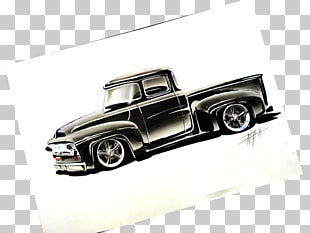 310x233 car pickup truck automotive design volkswagen drawing, chip foose