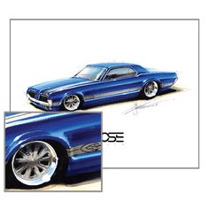 236x236 best chip foose art images in chip foose, car drawings
