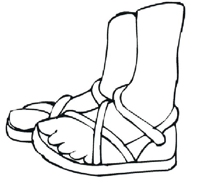 687x598 Foot Coloring
