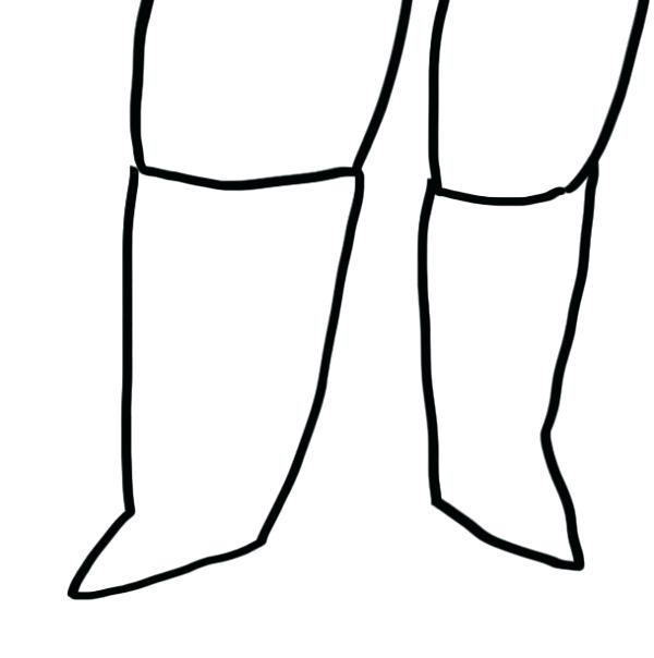 600x604 How To Draw A Dragon Foot Running