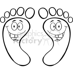 300x300 Foot Outline Clip Art Foot Outline Drawing
