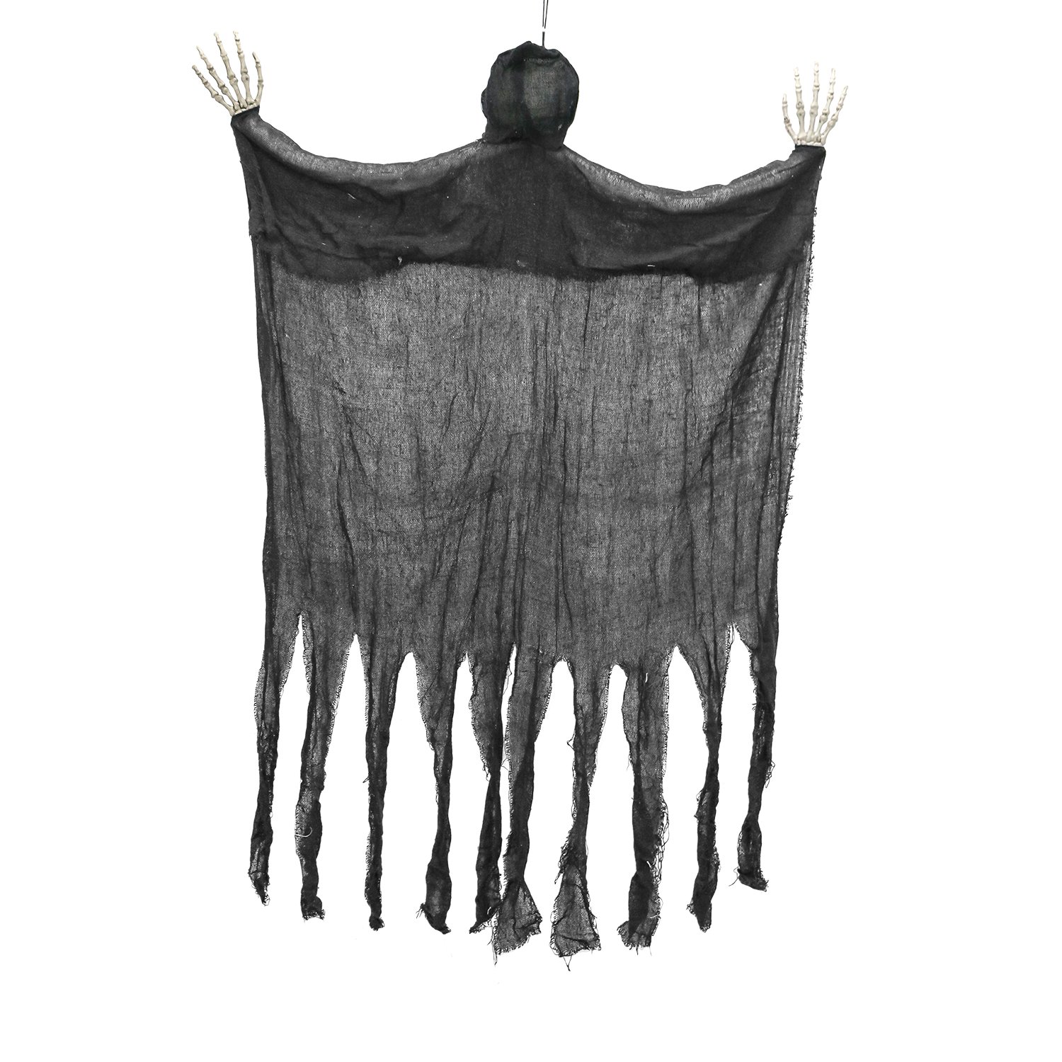 1500x1500 Halloween Haunters Foot Hanging Black Skeleton Ghost Reaper Prop