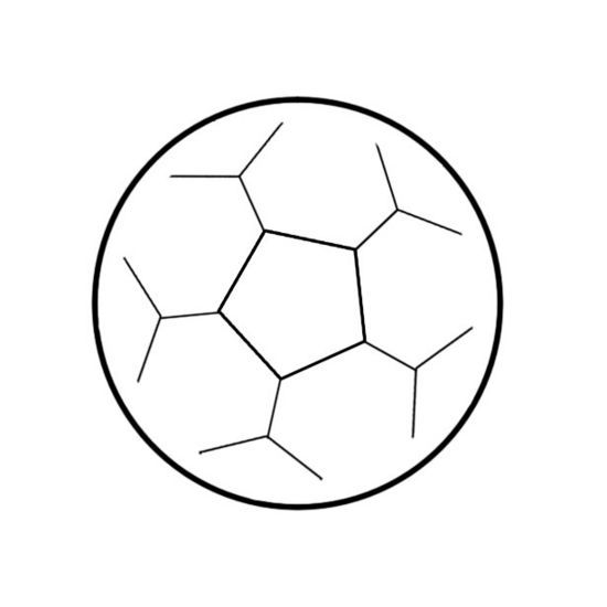 550x550 draw a soccer ball art project ideas soccer ball cake, soccer
