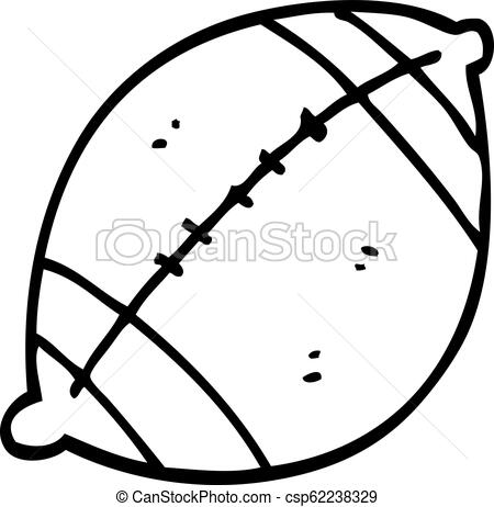 450x462 Line Drawing Cartoon Football