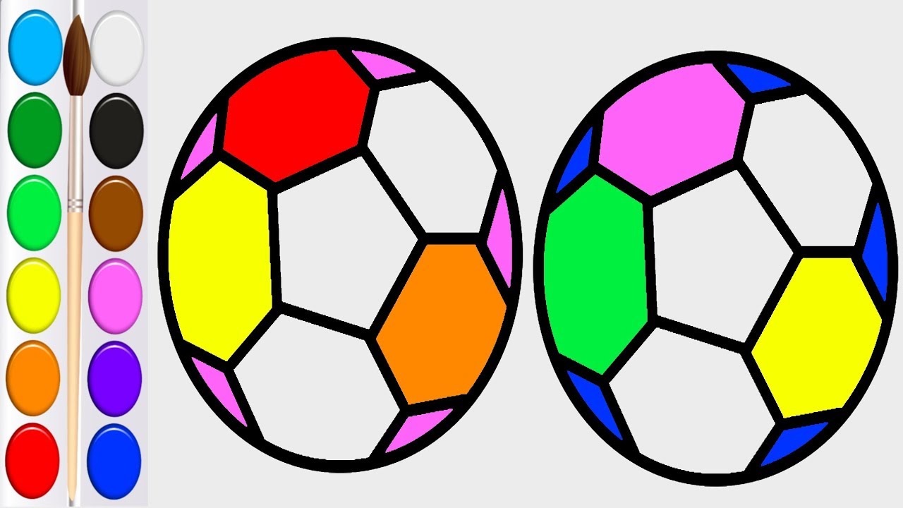 1280x720 Phone And Football Ball Coloring Pages