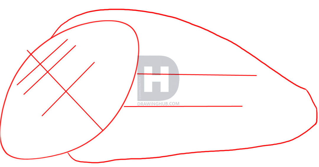 1080x567 How To Draw A Football, Step