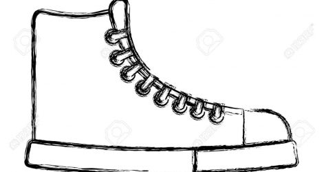 471x250 Boots Drawing Template The Monkey Football Baby Front View