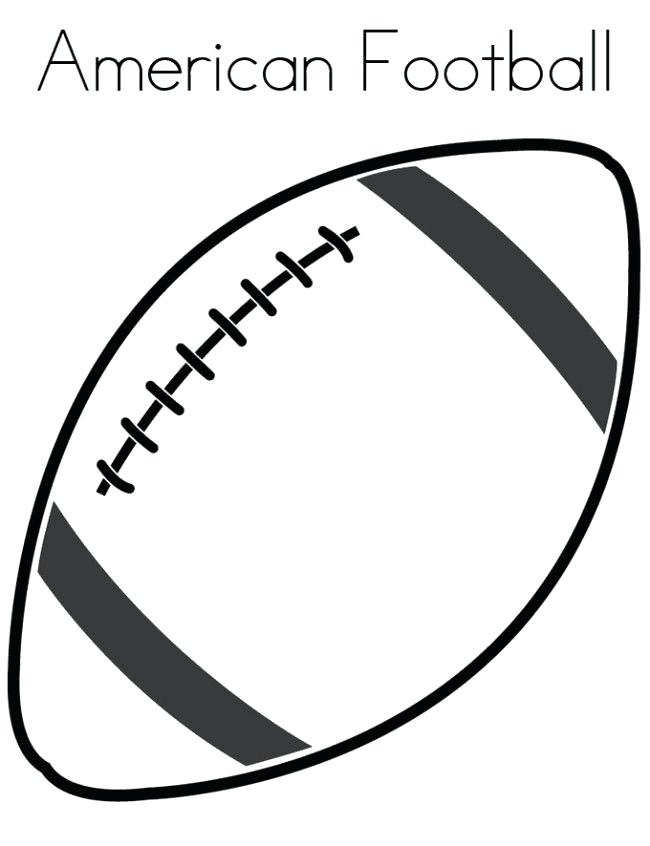 650x846 Football Drawing Template