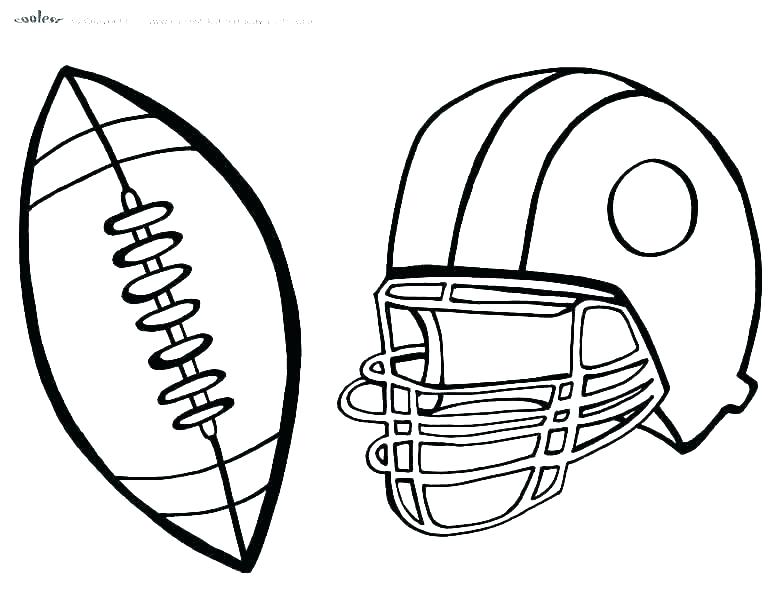 777x600 Football Coloring Pages To Print Template Ncaa Free
