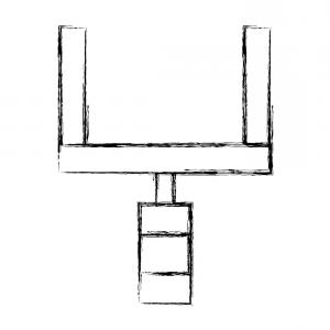 300x300 soccer goal gates vector clipart studiogrfx