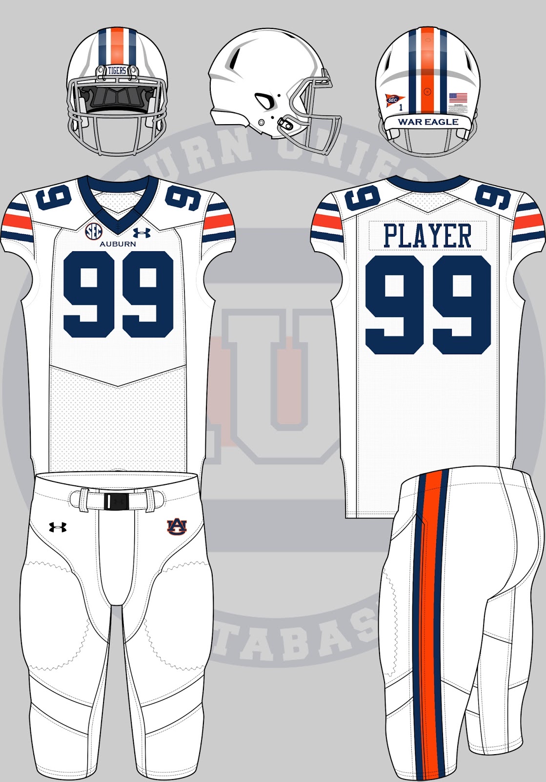 1119x1600 The Drawing Board More Auburn Football Concepts