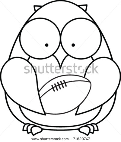 401x470 Football Outline Image