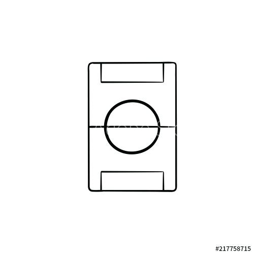 500x500 outline of a football outline drawing of football shirt
