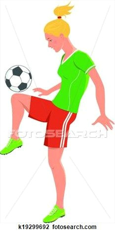233x470 Drawing Of Girl Playing Soccer Troller Us
