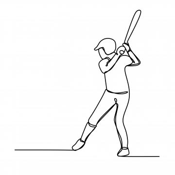 360x360 One Line Drawing Of A Football Player Vector Illustration, Sport
