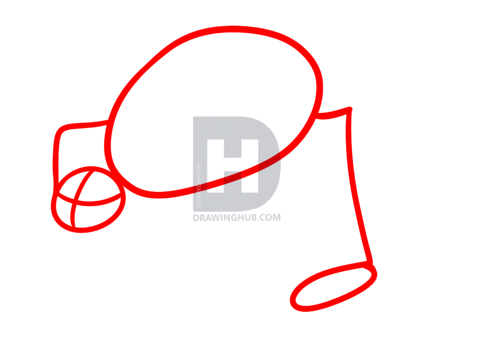 940x688 How To Draw An Evil Demon Monkey From Temple Run, Step