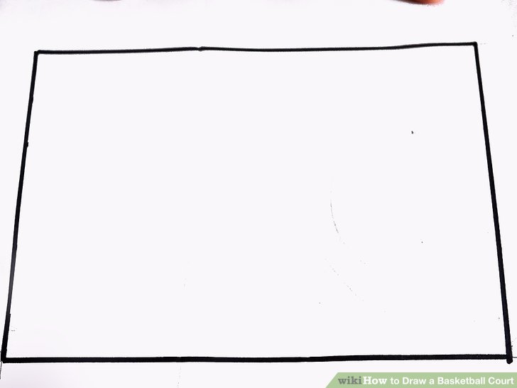 728x546 How To Draw A Basketball Court Steps