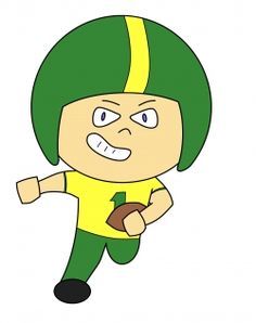 236x298 How To Draw A Cartoon Football Player Image Group