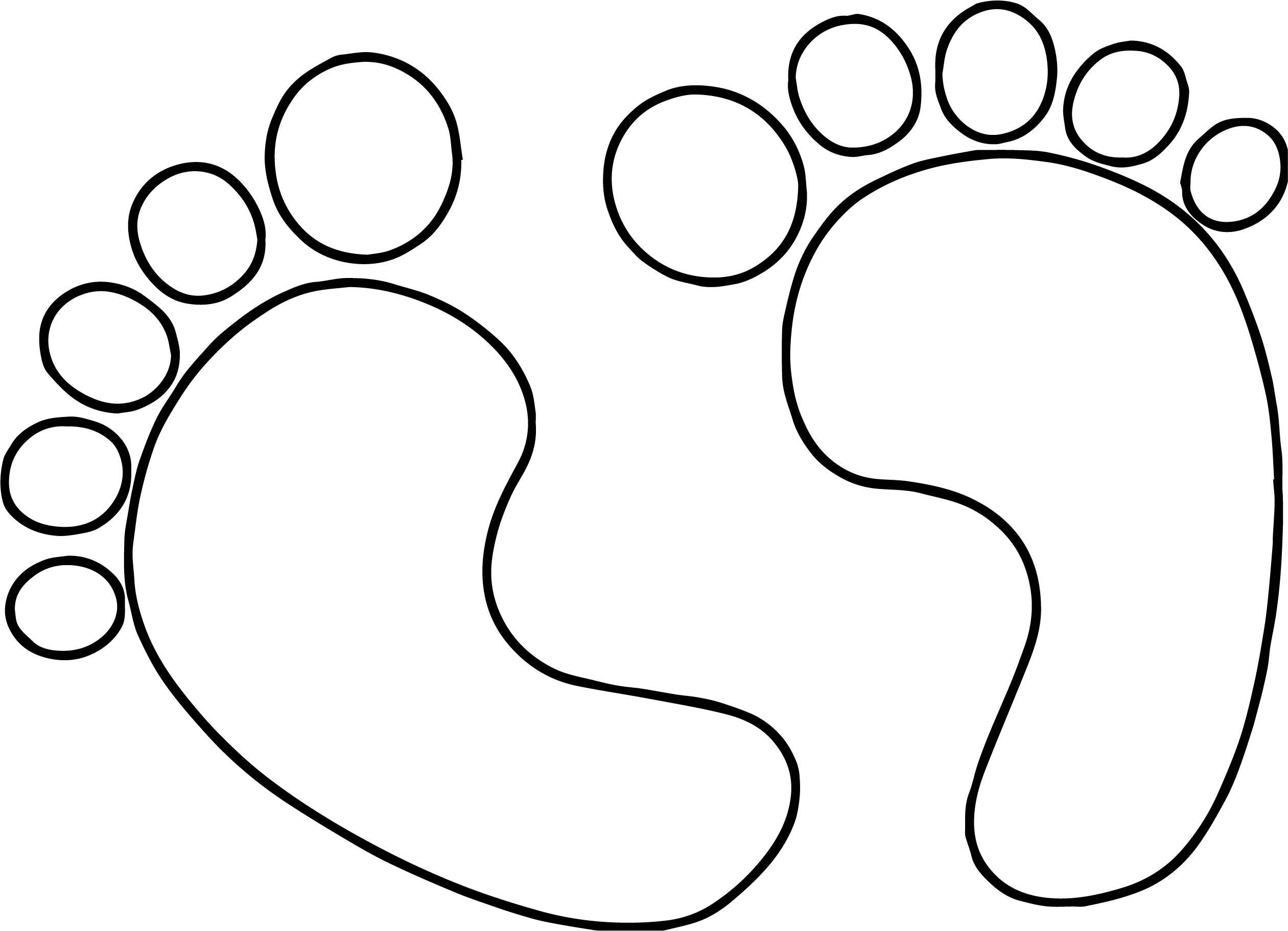 2521x1822 Incredible Footprints Coloring
