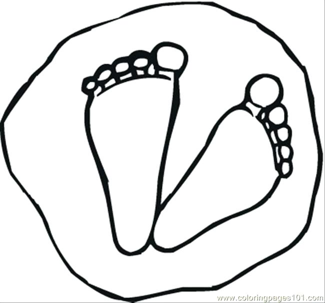 650x605 Images Of Footprint Outline Template Image View All Feet