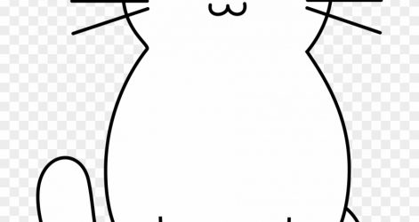 471x250 cat paw line drawing tutorial pad vector print licking carmi