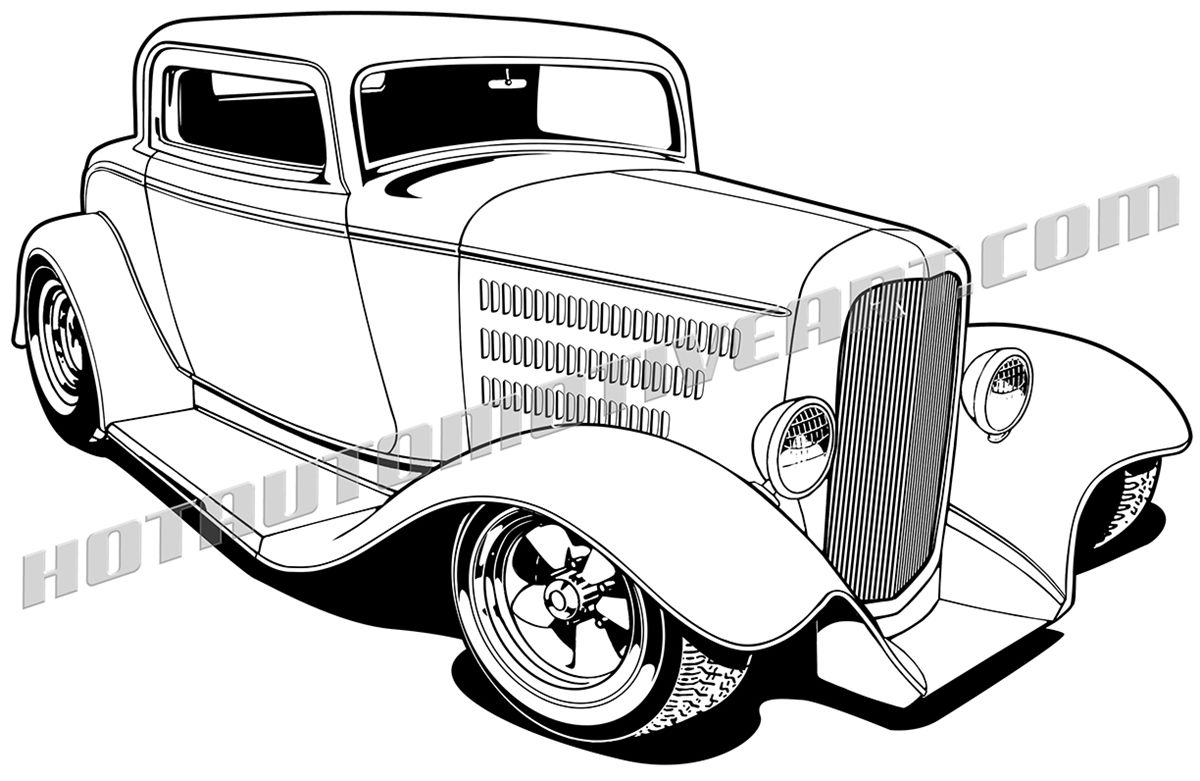 1200x781 pix for gt hot rod trucks clipart dap of drawings of cars rods