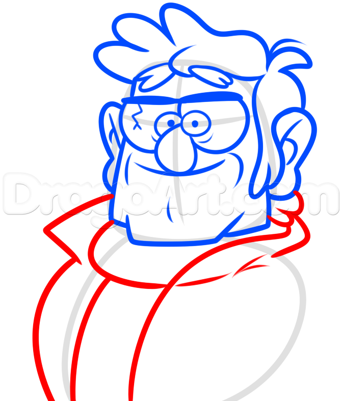 671x787 step ford pines drawing tutorial