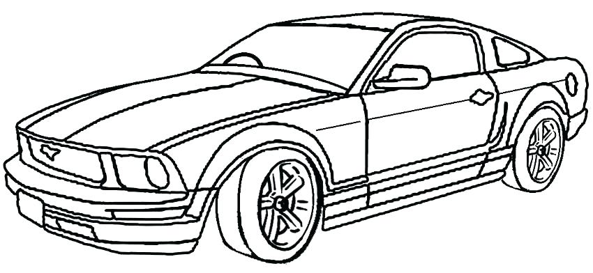 850x392 Dazzling Mustang Car Coloring Pages Cars Gt Print Of Printable