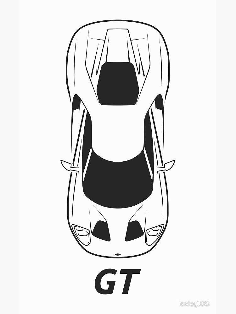 750x1000 Ford Gt Canvas Print