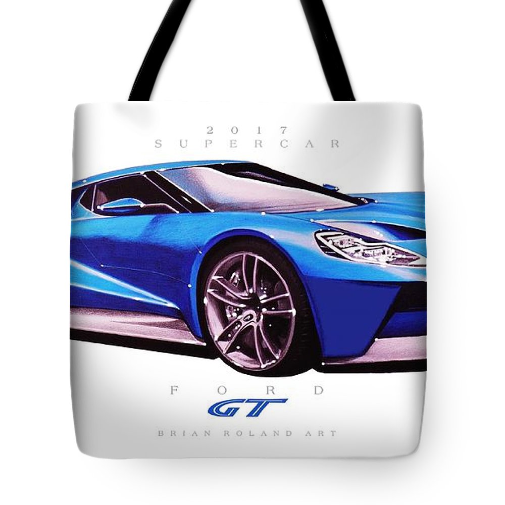 1000x1000 Ford Gt Supercar Tote Bag For Sale