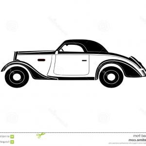 300x300 Stock Illustration Old Car Vector Ford Model T Beginning Th