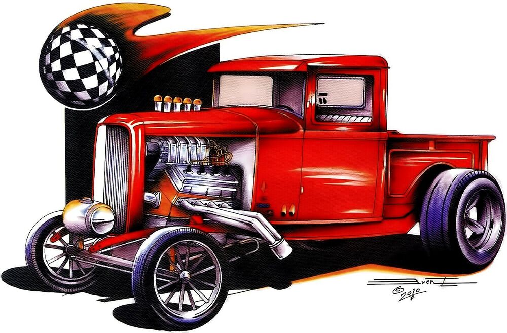 1000x657 Classic Car T Shirt