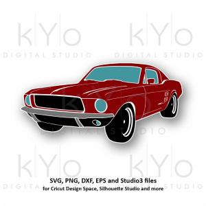 300x300 Vector Line Drawing Of A Ford Cobra Mustang Sohadacouri