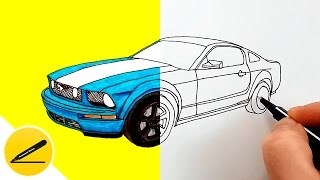 320x180 Car Drawing Ford Free Download Video