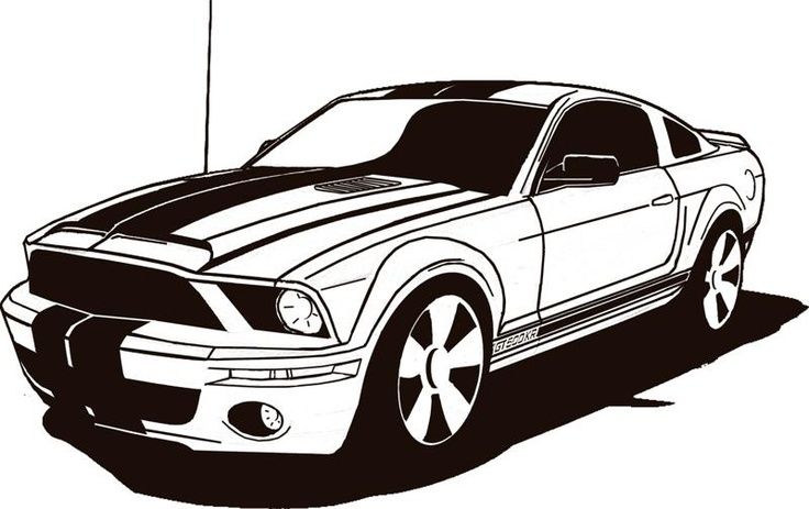 736x463 Huge Collection Of 'mustang Gt Clipart' Download More Than