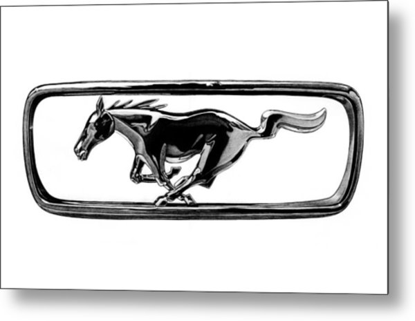 600x465 Ford Mustang Grill Emblem Drawing